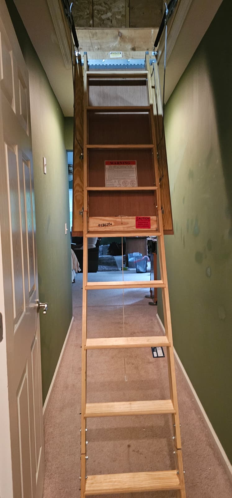 Johnny Handy handyman service attic stairs replacement