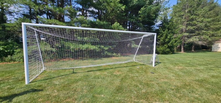 Johnny Handy handyman service Soccer Goal net install