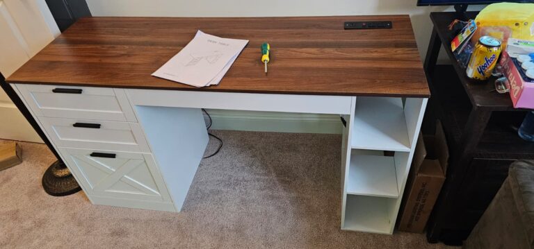 Johnny Handy handyman service desk assembly