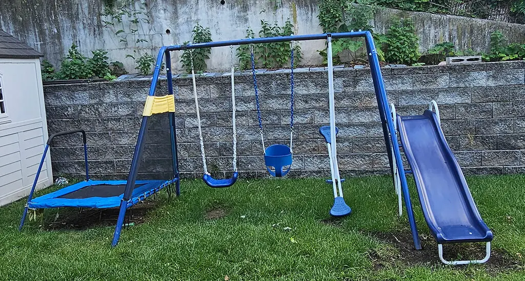 Old Swing set.
